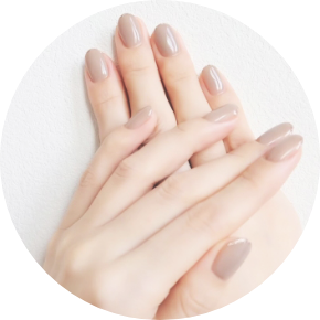 ワンカラーネイル イメージ